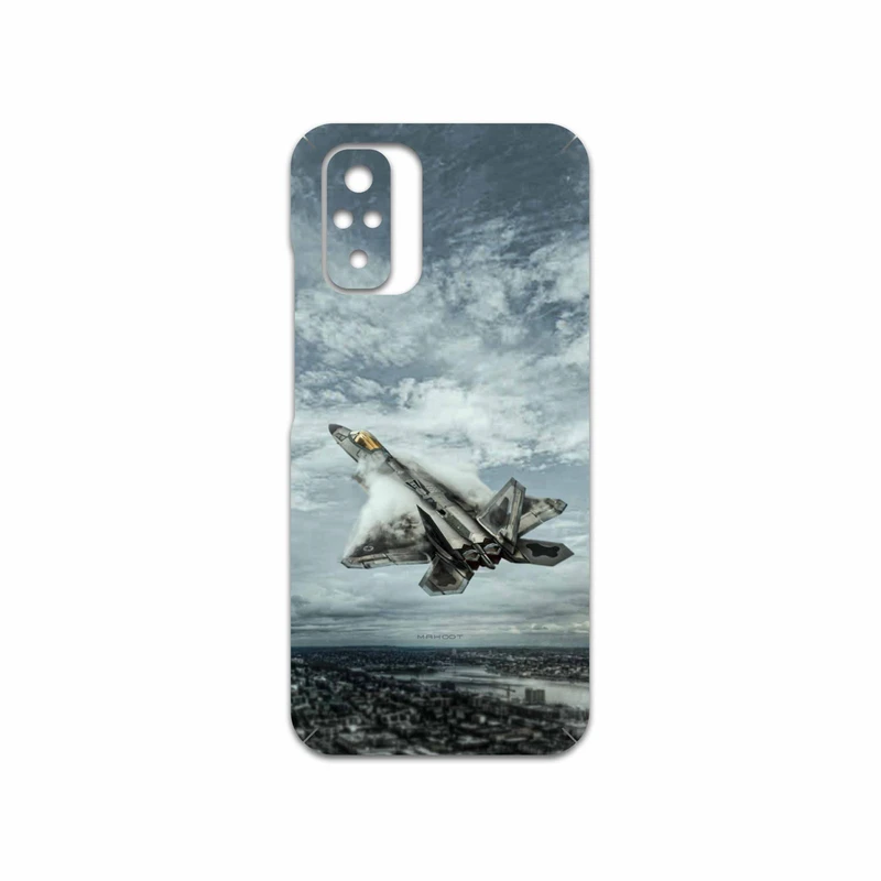 برچسب پوششی ماهوت مدل F-22-Raptor مناسب برای گوشی موبایل شیائومی Redmi Note 10