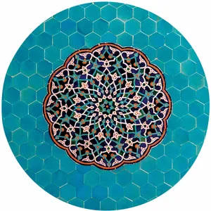 پادری طرح فرش مدل c 208 سایز 76x76 سانتی متر
