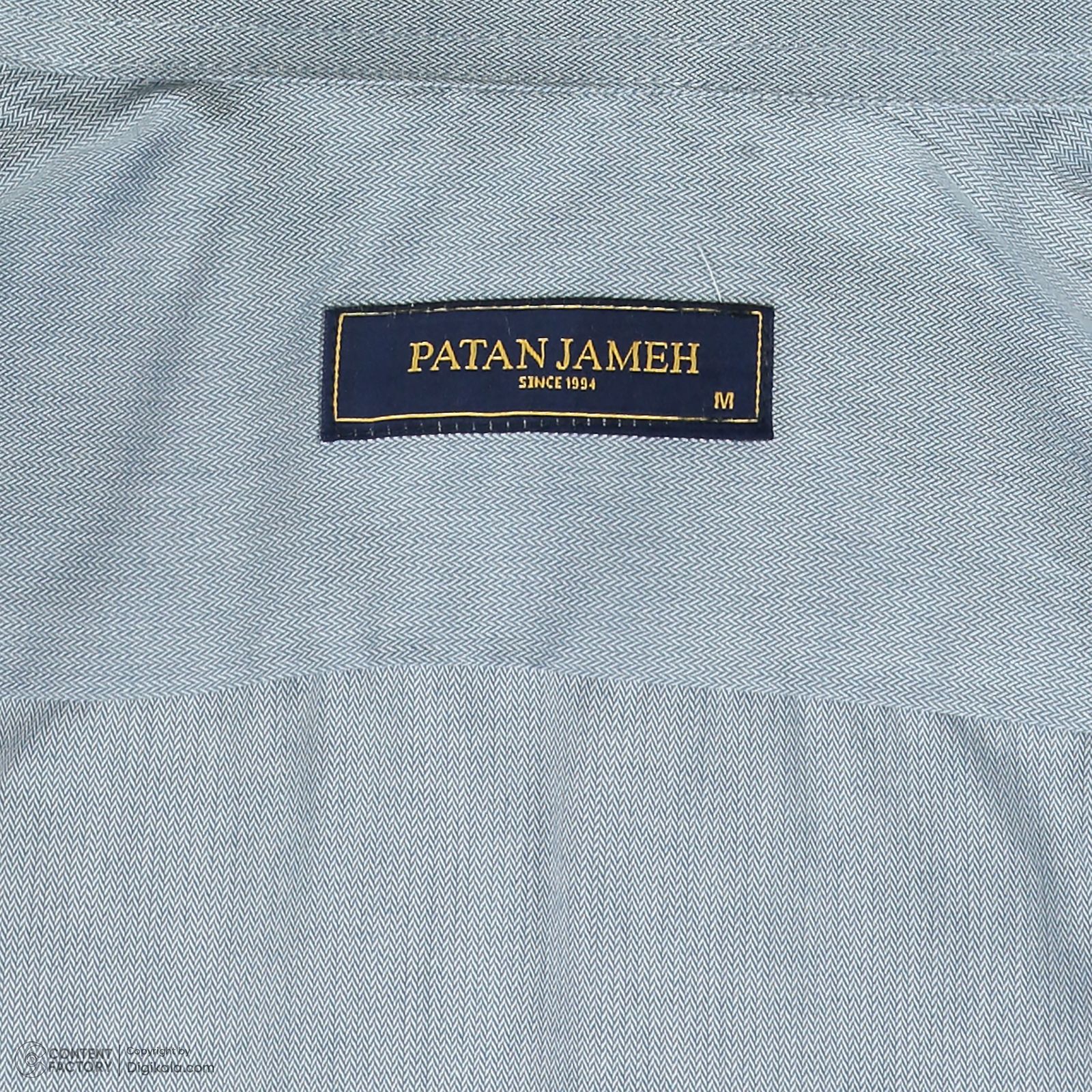 پیراهن آستین بلند مردانه پاتن جامه مدل رگولار 102721030145548 - - 35