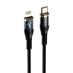 کابل تبدیل  USB-c به لایتنینگ جووی مدل li187 طول 1.2 متر