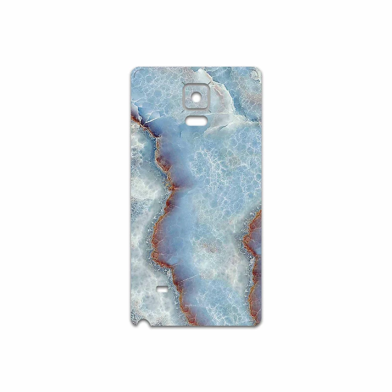 برچسب پوششی ماهوت مدل Blue Ocean Marble مناسب برای گوشی موبایل سامسونگ Galaxy Note 4