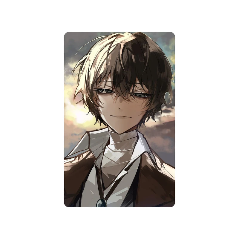 استیکر کارت مدل انیمه طرح سگ‌های ولگرد بانگو اوسامو دازای Bungo Stray Dogs Osamu dazai کد 5092