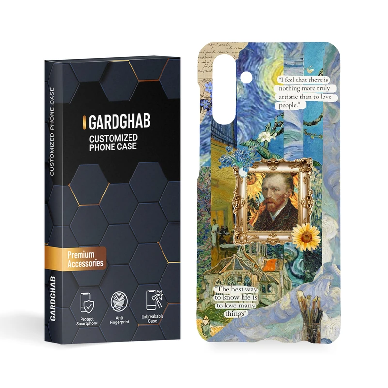 کاور گارد قاب مدل هنری مناسب برای گوشی موبایل سامسونگ Galaxy A13 5G