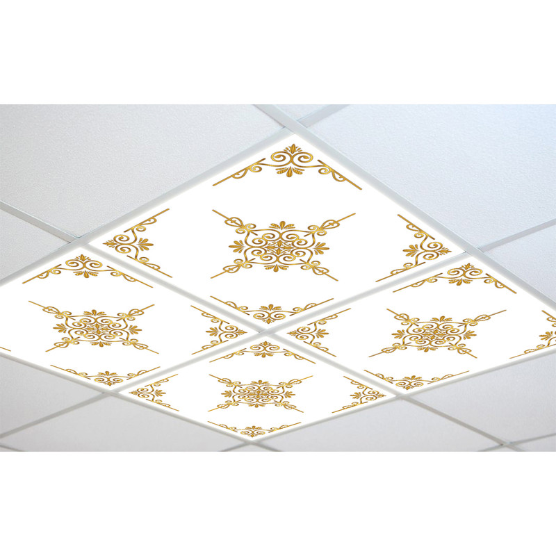 تایل سقفی آسمان مجازی مدل C-11967 سایز 60x60 سانتیمتر بسته 8 عددی