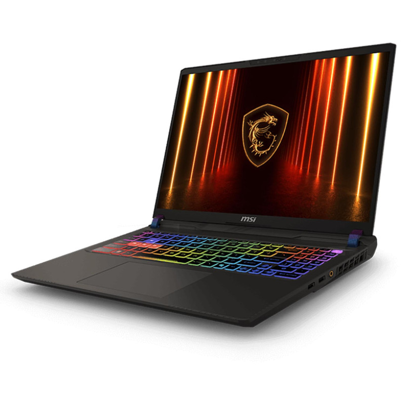 لپ تاپ 16 اینچی ام اس آی مدل Vector 16 HX AI A2XWIG-Core Ultra 9 275HX-32GB DDR5 5600MHz-1TB SSD-RTX5080 16GB-QHD 240Hz
