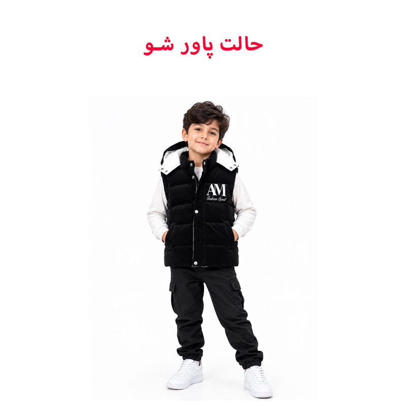 کاپشن پسرانه مدل AM