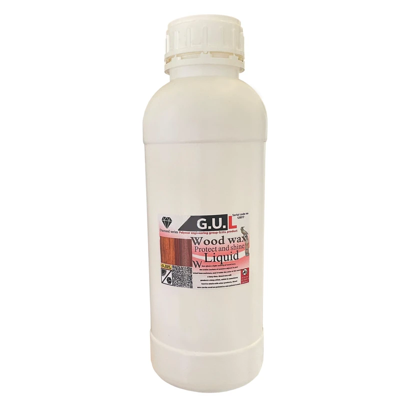 لاک محافظ و براق کننده چوب جی.یو.ال مدل  LAQUER PLUS حجم 1000 میلی لیتر