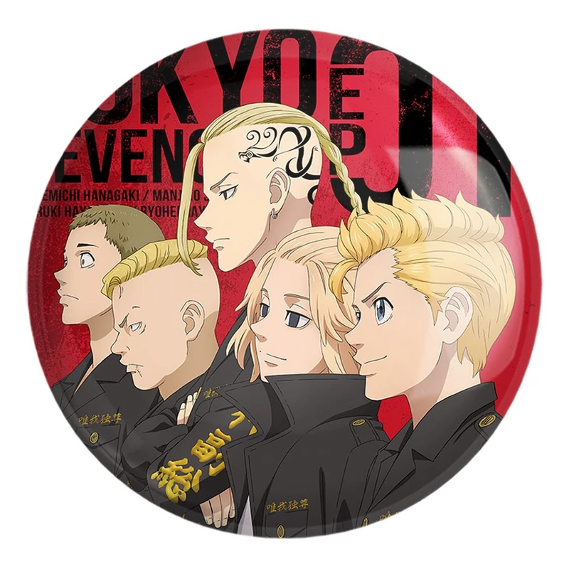 پیکسل خندالو طرح انیمه توکیو ریونجرز Tokyo Revengers کد 10580 مدل بزرگ