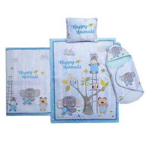 سرویس خواب  4 تکه نوزاد طرح سرزمین دوستی