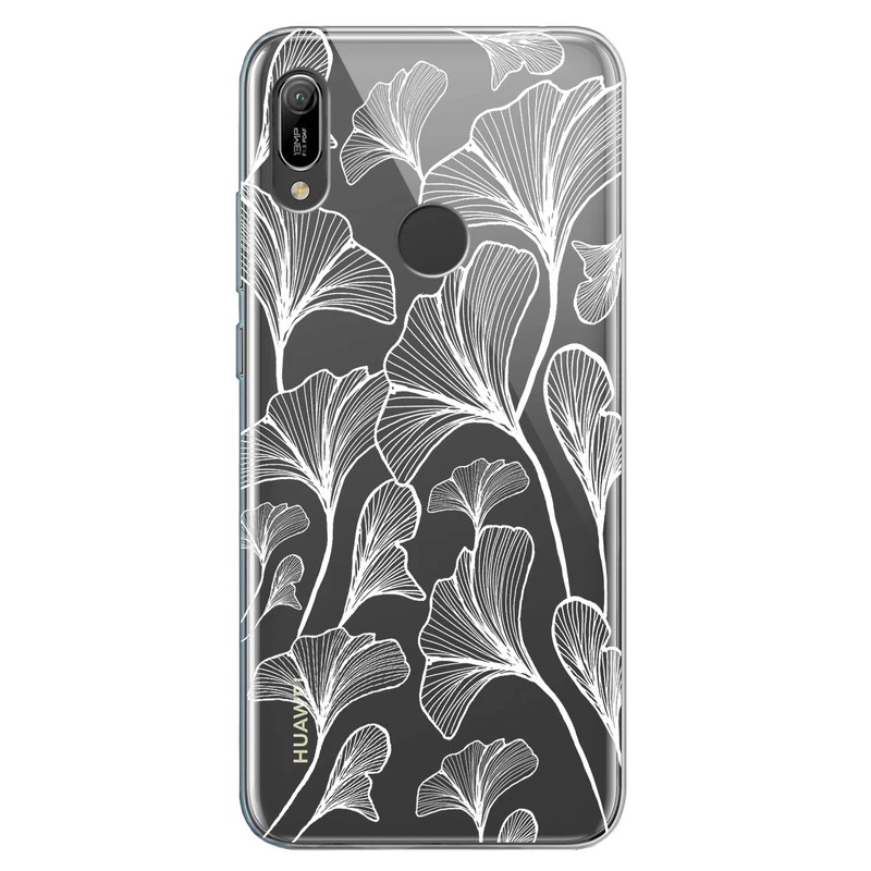 کاور مگافون طرح برگ مدل C51-W مناسب برای گوشی موبایل هوآوی Y6 2019 / Y6S 2019 / Y6 Prime 2019