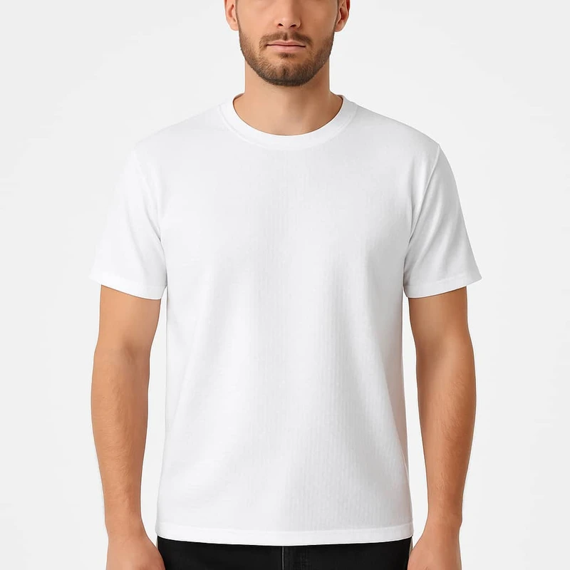 تی شرت آستین کوتاه مردانه مدل بیسکویتی کد T-S-S