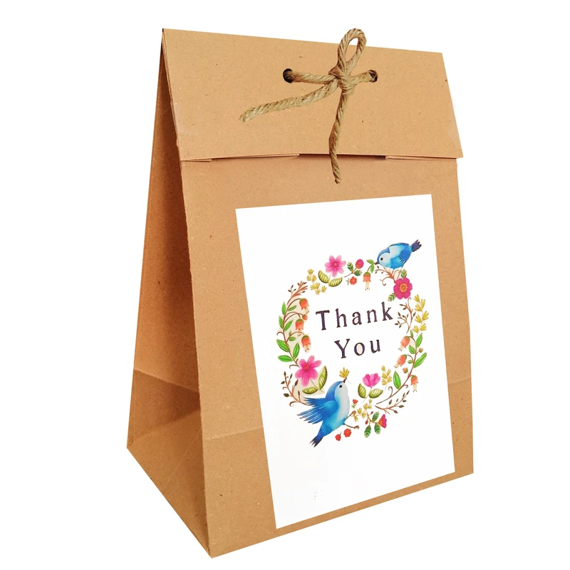 پاکت هدیه مدل Thank you مجموعه 10 عددی