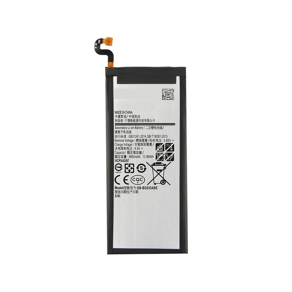 باتری موبایل مدل 001 ظرفیت 3600mAh مناسب برای گوشی موبایل سامسونگ G935 مدل S7 edge