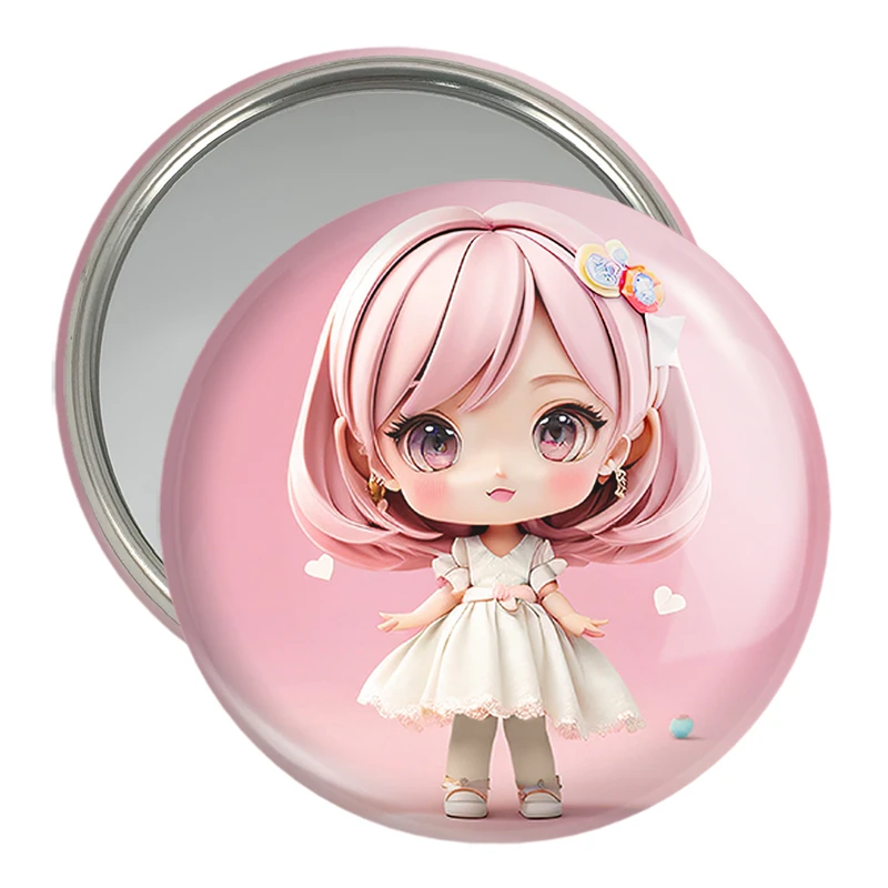 آینه جیبی خندالو مدل دخترانه (Girlish) کد 36857