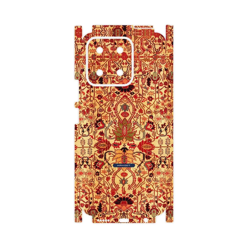 برچسب پوششی ماهوت مدل Persian_Carpet_Yellow-FullSkin مناسب برای گوشی موبایل آنر X5b
