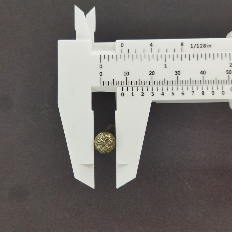 سنگ ساب سر دریلی مدل کروی سایز 8 میلی متر