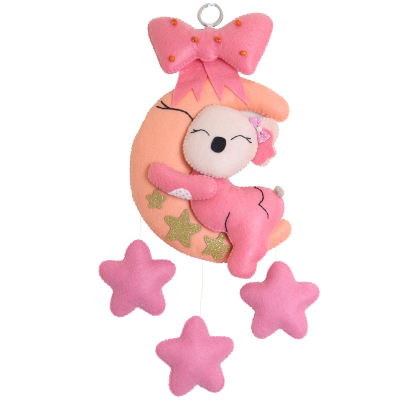 آویز تخت کودک مدل ماه و کوالا