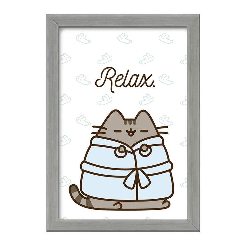 تابلو خندالو طرح پوشین گربه بامزه کد 26595