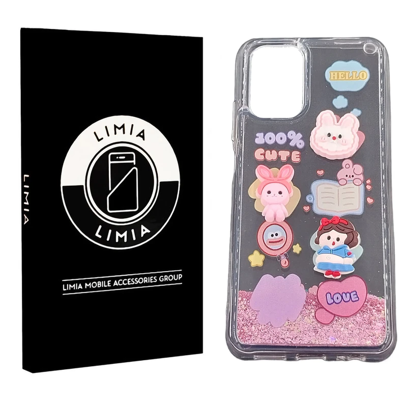 کاور لیمیا مدل آکواریومی لنزدار طرح عروسکی برجسته مناسب برای گوشی موبایل شیائومی Redmi 10 4G
