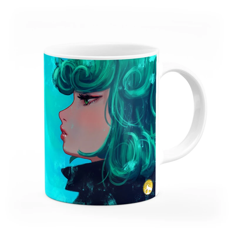 ماگ هومرو طرح انیمه مرد تک مشتی One Punch Man مدل MG2230