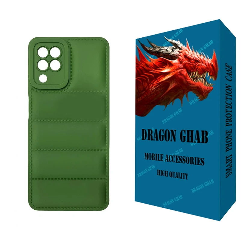 کاور دراگون قاب مدل پافری مناسب برای گوشی موبایل سامسونگ Galaxy A22 4G
