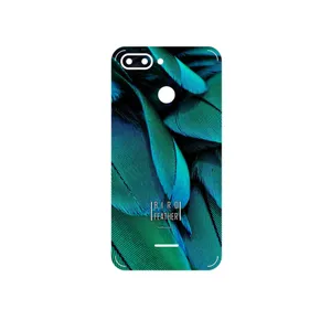 MAHOOT Green Feather Cover Sticker for Xiaomi Redmi 6