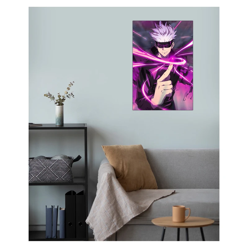 پوستر گوفی مدل گوجو ساتورو انیمه جوجوتسو کایسن طرح Gojo Saturo Anime Jujutsu Kaisen کد PRPL15