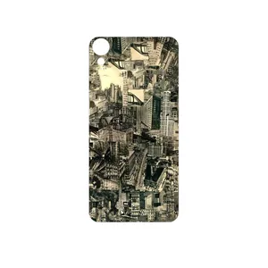 MAHOOT Collage of Skyscraper Cover Sticker for HTC Desire 10 Lifestyle
