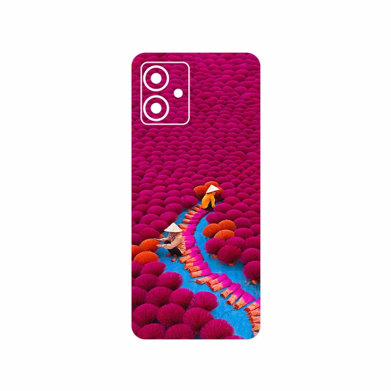 برچسب پوششی ماهوت مدل Vietnam Incense Wood Farms مناسب برای گوشی موبایل موتورولا Moto G14