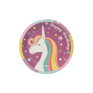 پیش دستی یک بار مصرف مدل اسب تک شاخ کد NH-10 مجموعه 10عددی