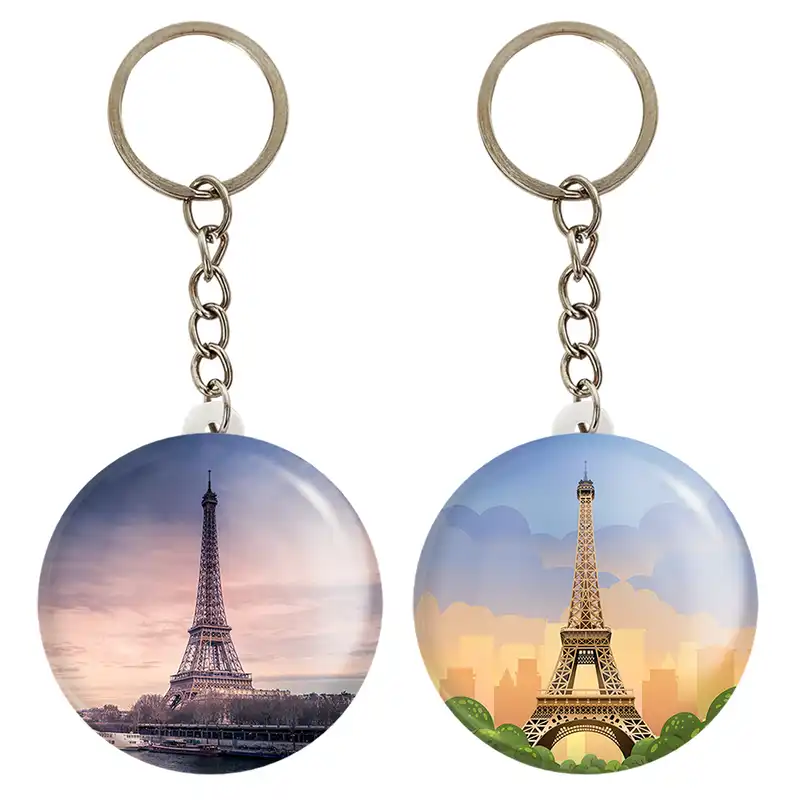 جاکلیدی خندالو مدل برج ایفل کد 2074420749 مجموعه 2 عددی