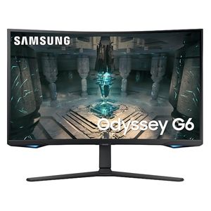 مانیتور خمیده گیمینگ 32 اینچ سامسونگ مدل LS32BG650 با وضوح QHD، پنل VA و نرخ بروزرسانی 240 هرتز