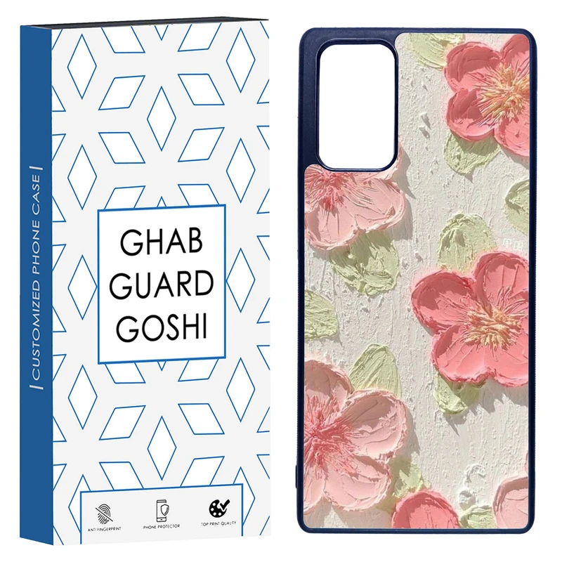 کاور قاب گارد گوشی طرح گل کد TPU-282 مناسب برای گوشی موبایل سامسونگ Galaxy Note 20  