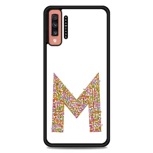 AKAM AMC-WSGA70-ALPHADOODLEBET-13 Cover For Samsung Galaxy A70