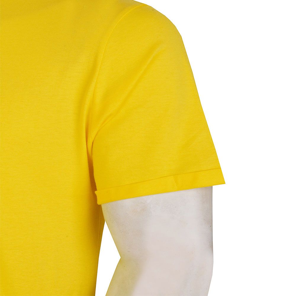 تی شرت آستین کوتاه زنانه دکسونری مدل 771000210 نخ پنبه آستین پاکتی رنگ زرد -  - 3