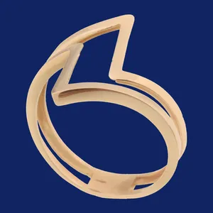 انگشتر طلا 18 عیار زنانه گالری یارطلا کد AN21-2   