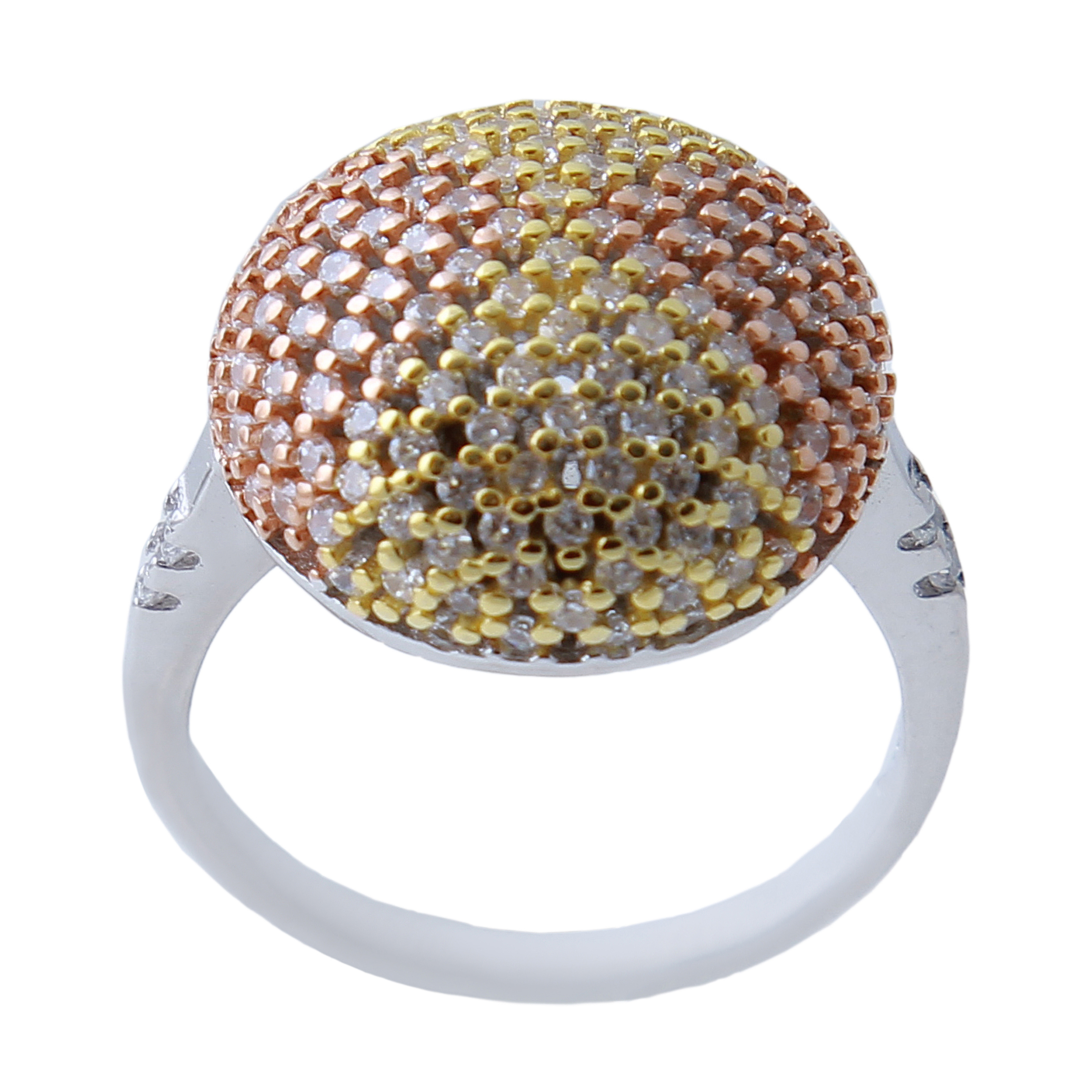  انگشتر نقره زنانه بازرگانی میلادی کد AWR_647