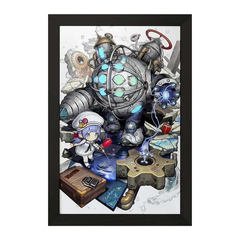 تابلو خندالو مدل بازی بایوشاک (Bioshock) کد 31331