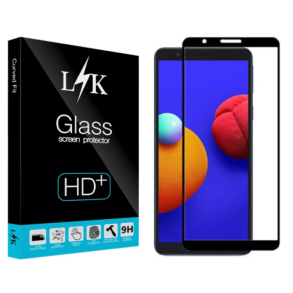 محافظ صفحه نمایش سرامیکی ال کی مدل +LITE مناسب برای گوشی موبایل سامسونگ Galaxy m01 core