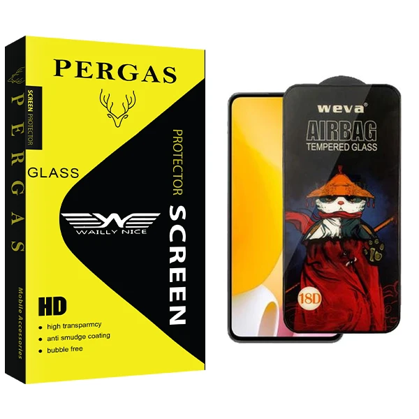 محافظ صفحه نمایش وایلی نایس مدل Pergas Airbag مناسب برای گوشی موبایل شیائومی 12 Lite