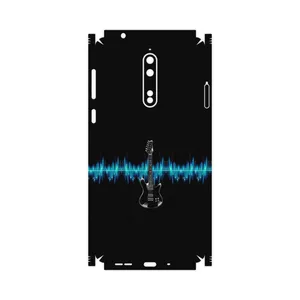 MAHOOT Electric Guitar-FullSkin Cover Sticker for Nokia 8