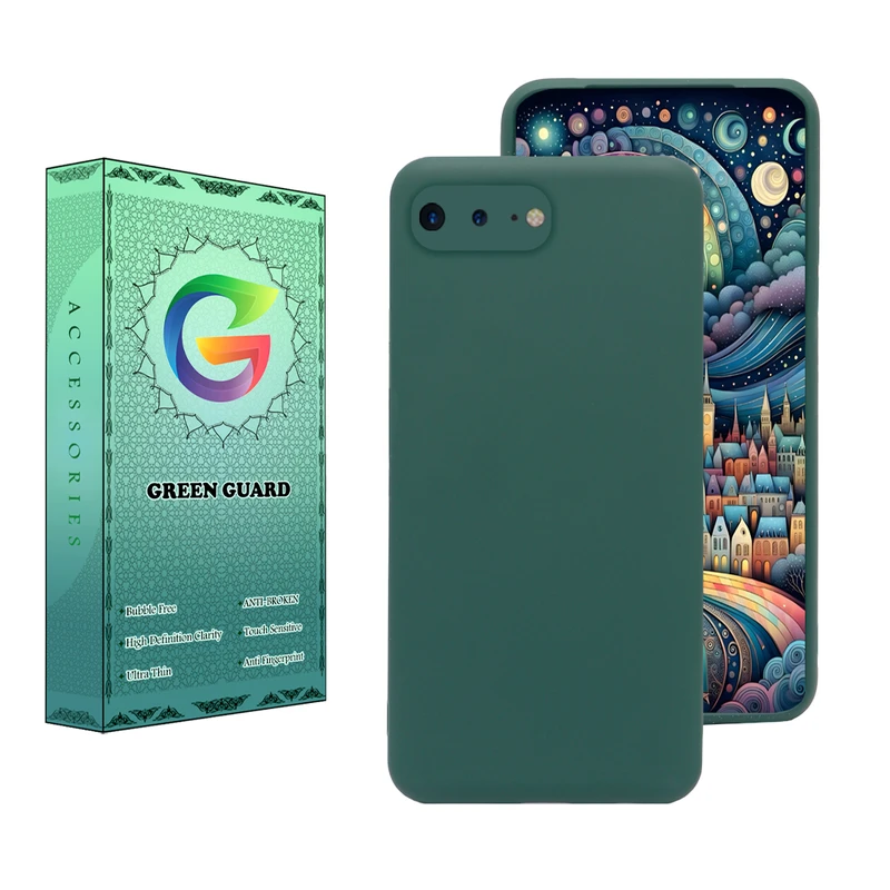 کاور گرین گارد مدل Kygo طرح سیلیکونی مناسب برای گوشی موبایل اپل Iphone 7 Plus / 8 Plus