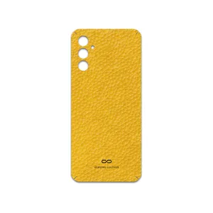 MAHOOT Mustard-Leather Cover Sticker for Samsung Galaxy M13 India