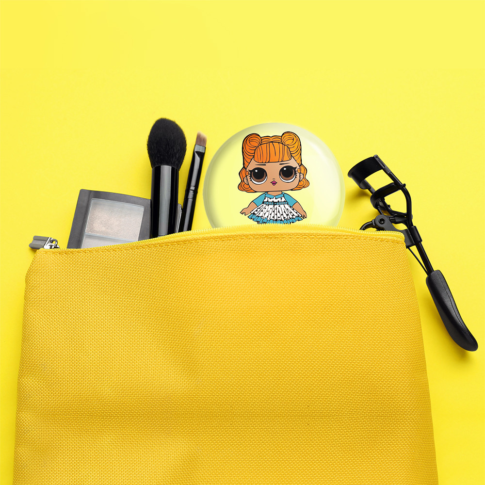 آینه جیبی خندالو مدل عروسک ال او ال LOL کد 27869