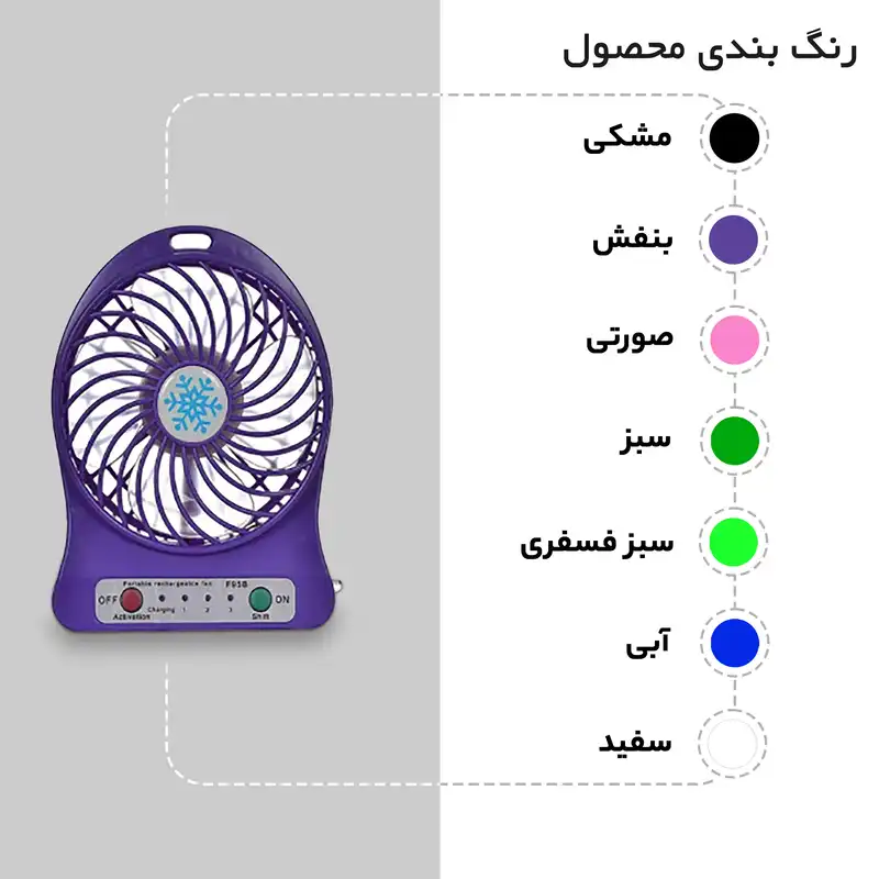 پنکه رومیزی مدل f95b