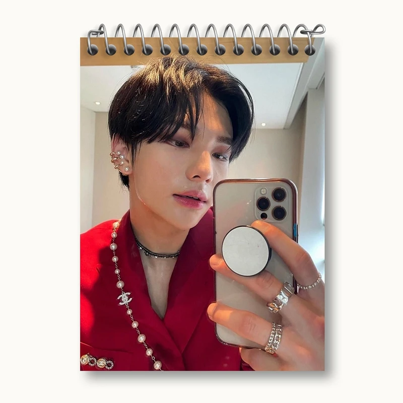 دفتر یادداشت 50 برگ خندالو مدل هیونجین گروه استری کیدز Stary Kids کد 16921