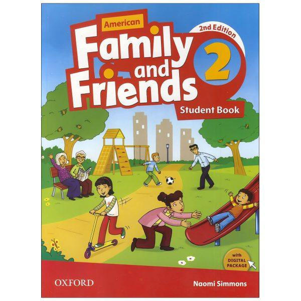کتاب American Family and Friends 2 اثر Naomi Simmons نشر ابداع کتاب American Family and Friends 2 اثر Naomi Simmons نشر ابداع