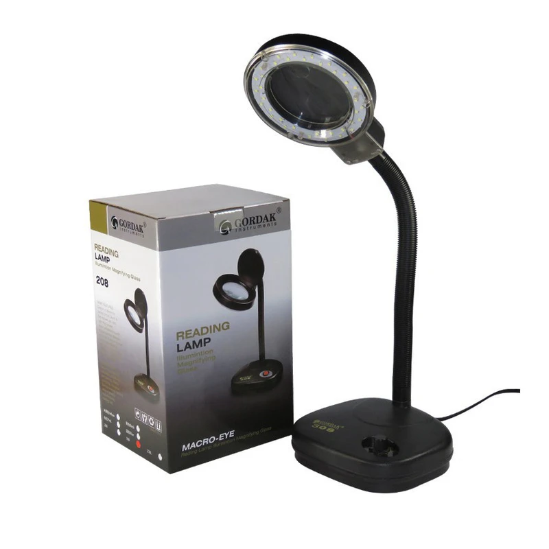 عکس شماره 2 : ذره بین گرداک مدل پایه دار کد 308