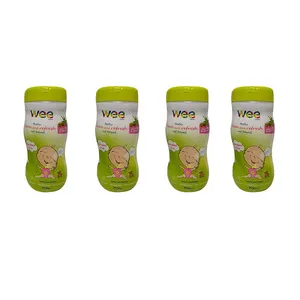 دستمال مرطوب کودک وی کر مدل Aloe vera and olive oil مجموعه 4 عددی 