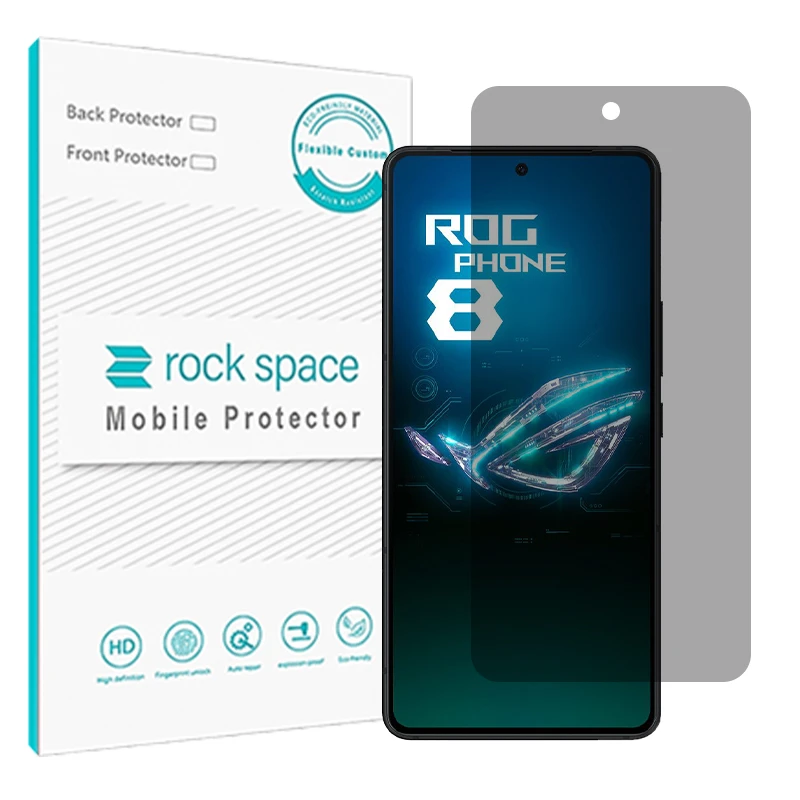 محافظ صفحه نمایش حریم شخصی راک اسپیس مدل Resistant مناسب برای گوشی موبایل ایسوس ROG Phone 8